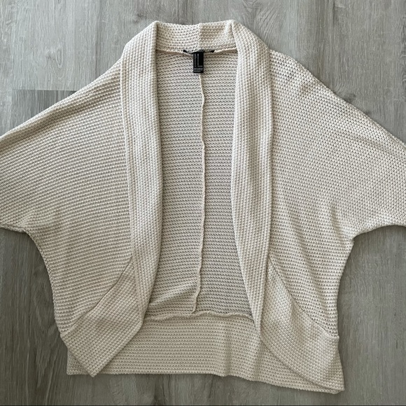 Cream Knit Cardigan - Picture 3 of 4